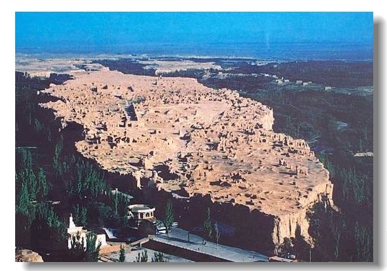 河水分流城下繞~~交河故城